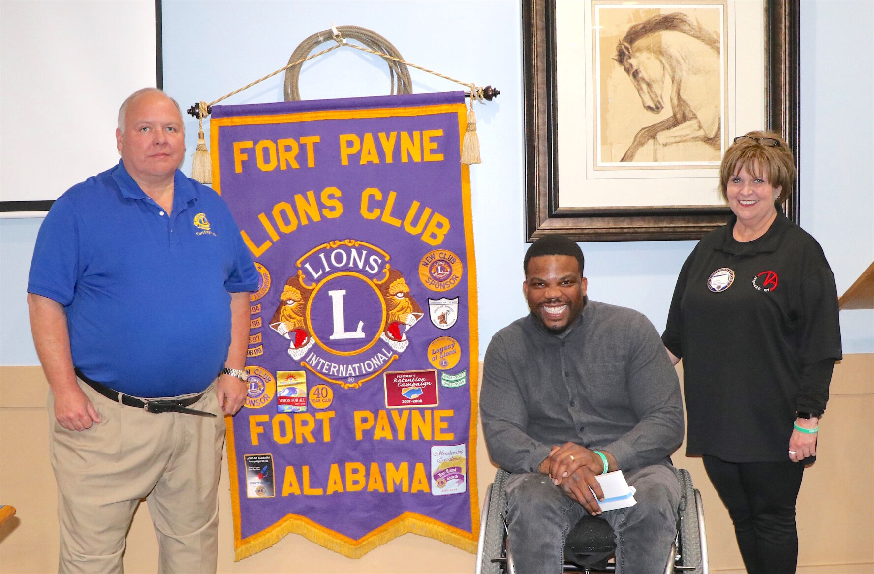 Lions Club hosts Tim Alexander